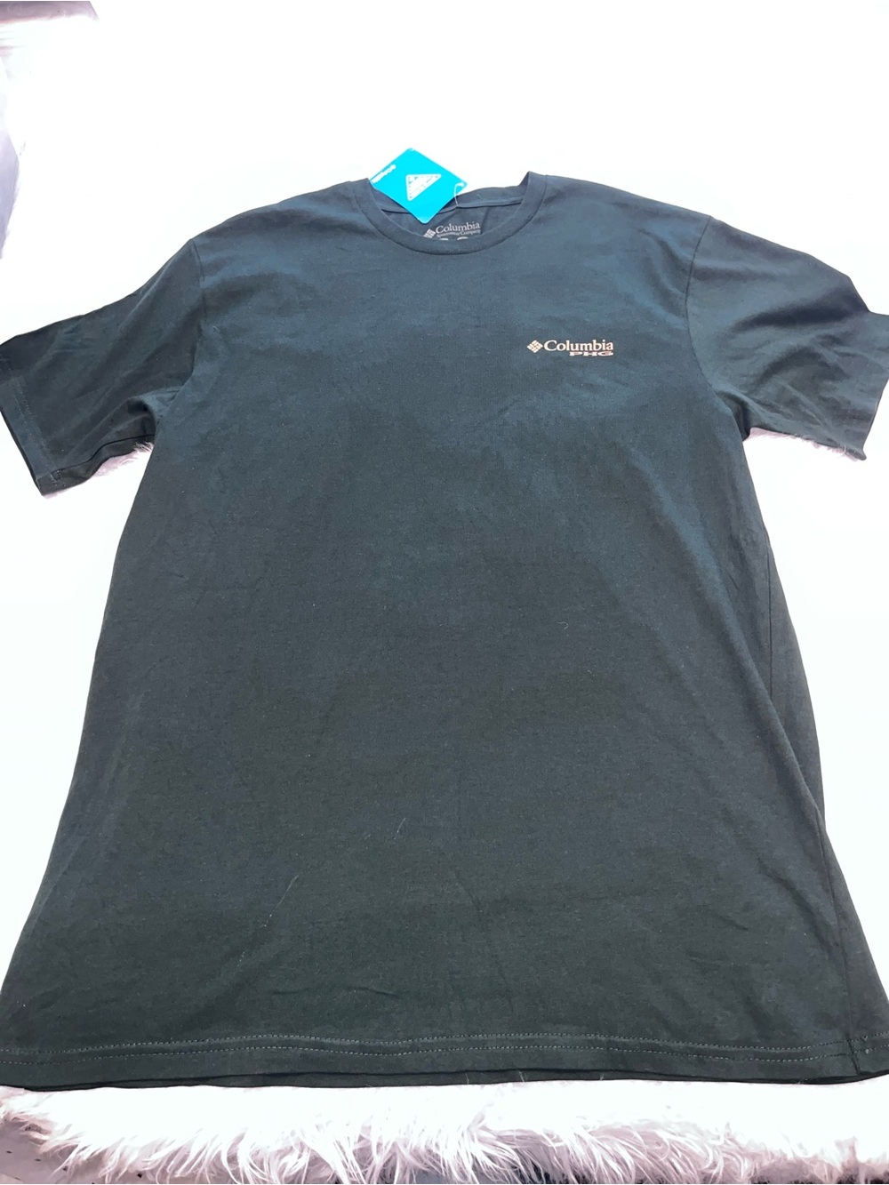 Columbia Black Short-Sleeve Logo Tee